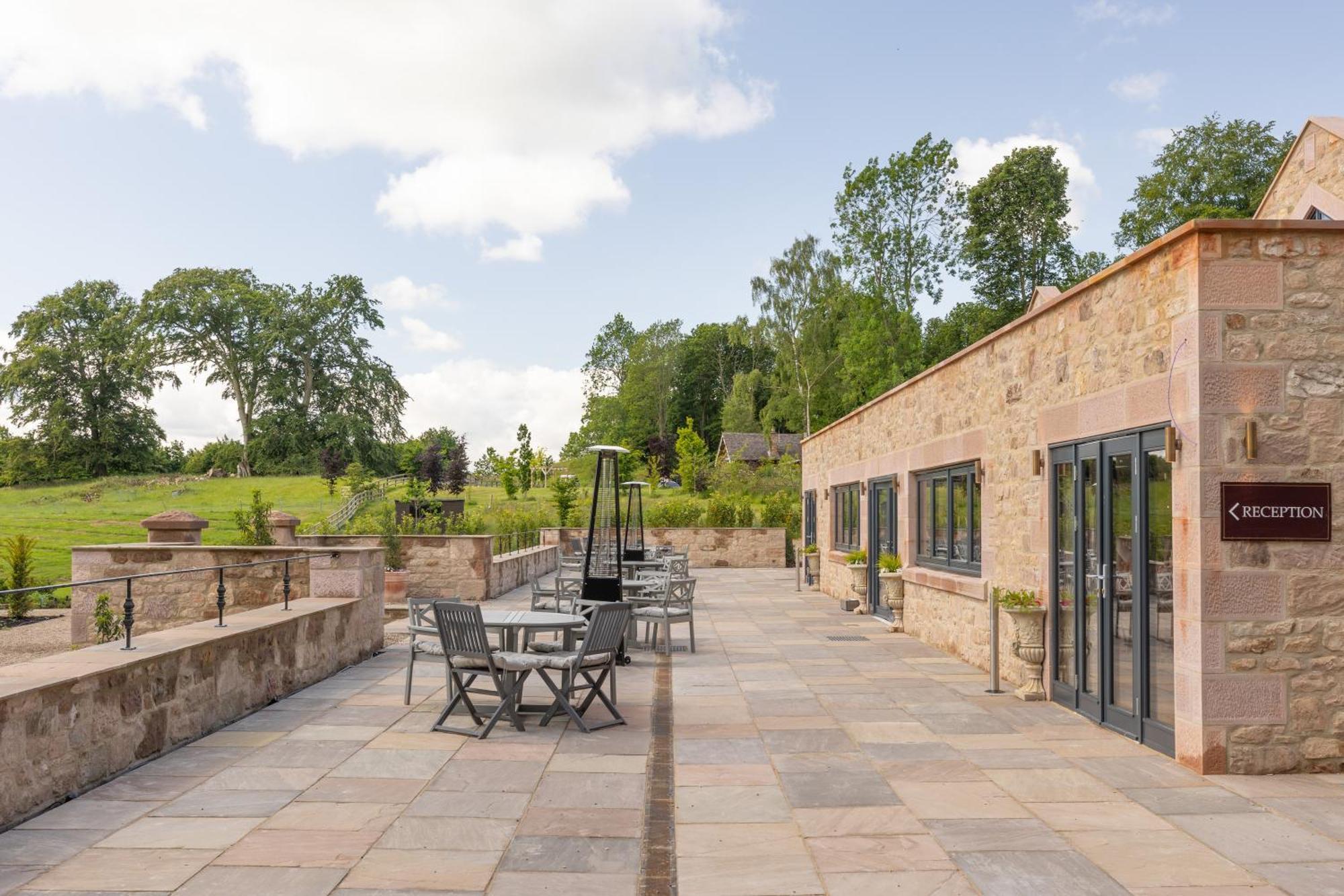 The Tempus At Charlton Hall Estate Alnwick Eksteriør bilde